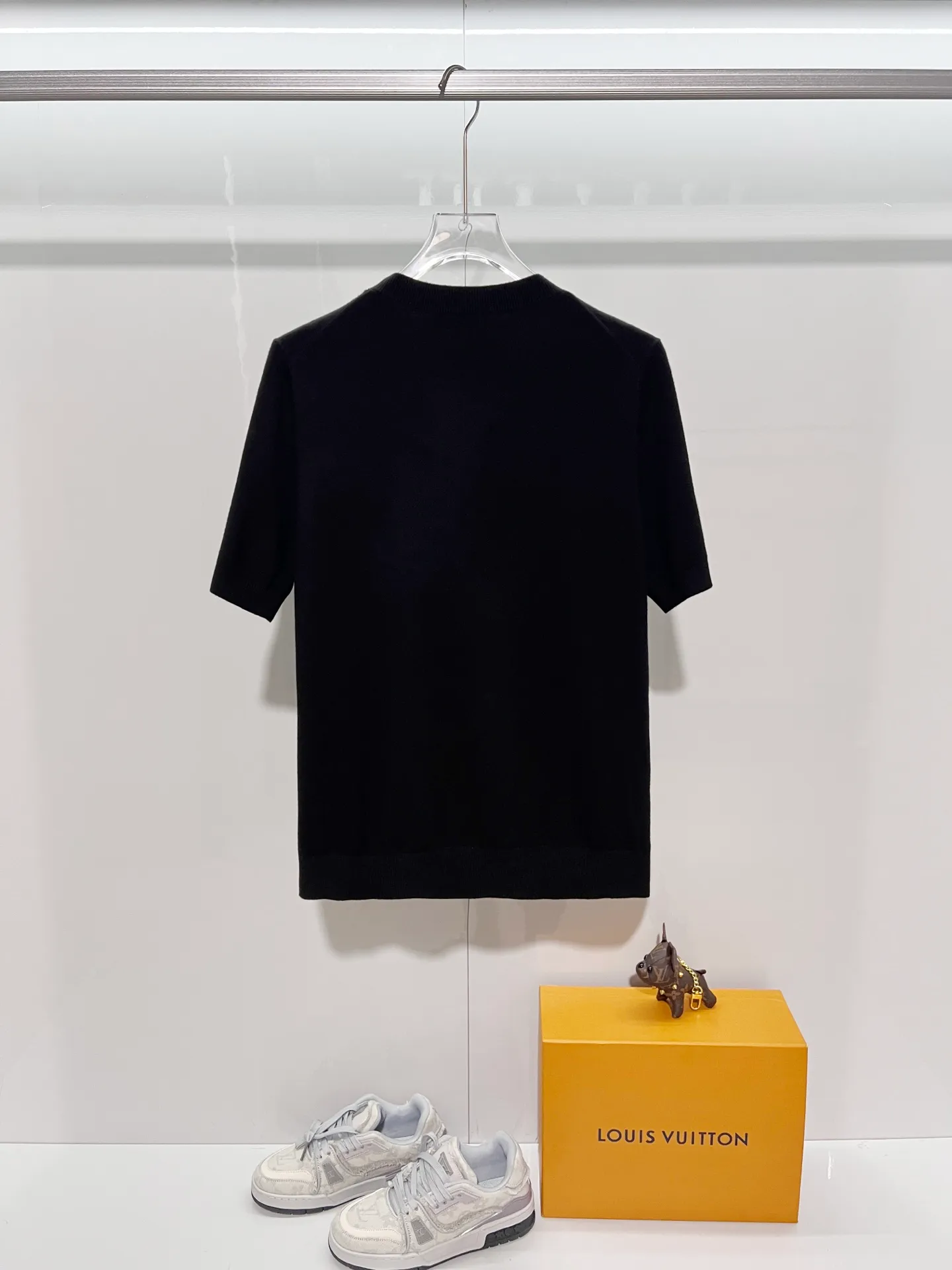 HERMES/ 2026SS ， Retro Same Style T Versatile : Black White Size：M-3XL